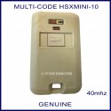 MULTI-CODE 3060 1 button 10 dip switch grey remote