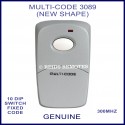 MULTI-CODE 3089 new shape 1 button 10 dip switch remote