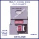 MULTI-CODE 3089 OLD shape 1 button 10 dip switch remote