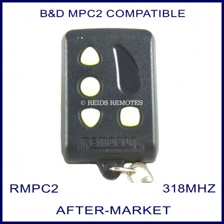 B&D MPC2 compatible Remocon 4 button remote