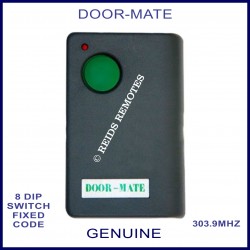 Door-Mate 1 green button 303Mhz garage remote