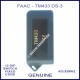 FAAC TM 433DS-3, 3 button black & blue 433mhz gate remote