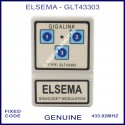 Elsema Gigalink GLT43303 3 button remote with Gigacode Modulation