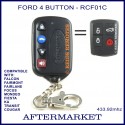 Ford compatible superslim 4 button remote for BA, BF, FG FALCON, Focus, Mondeo, Transit