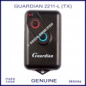 Guardian 2211L (TX) 303Mhz 2 button garage door remote