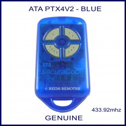 ATA PTX4V2 - SECURACODE BLUE REMOTE