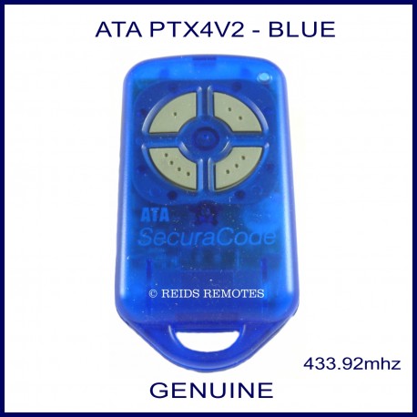 ATA PTX4V2 - SECURACODE BLUE REMOTE