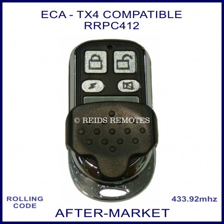 ECA - aftermarket replacement garage & gate remote RRPC412