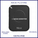 Nice FLO1RE 1 button black garage & gate remote control