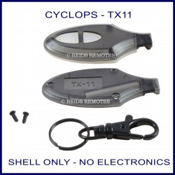 Cyclops TX-11 black remote replacement shell ONLY
