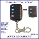 Ford compatible superslim 4 button remote for BA, BF, FG FALCON UTE & Territory