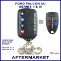 Ford Falcon AU2 & AU3 4 button after market slim remote control
