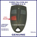 Ford Falcon Ute AU2 & AU3 3 button genuine remote control
