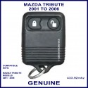 Mazda Tribute 2001 - 2006, 2 button genuine remote control