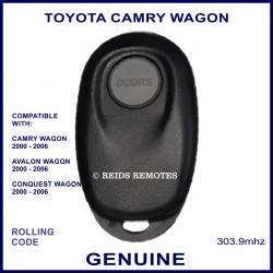 Toyota Camry, Avalon & Conquest 1 button genuine remote control