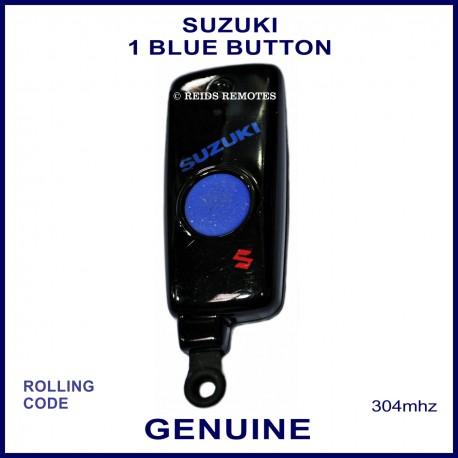 Suzuki obsolete 1 blue button black remote control