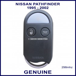 Nissan Pathfinder 1995 - 2002 3 button remote control
