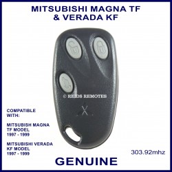 Mitsubishi Magna TF and Verada KF 3 grey button genuine remote