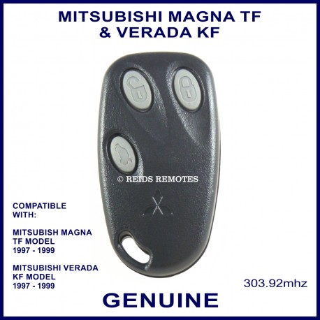 Mitsubishi Magna TF and Verada KF 3 grey button genuine remote