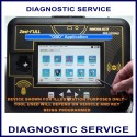 Diagnostic car remote programming service