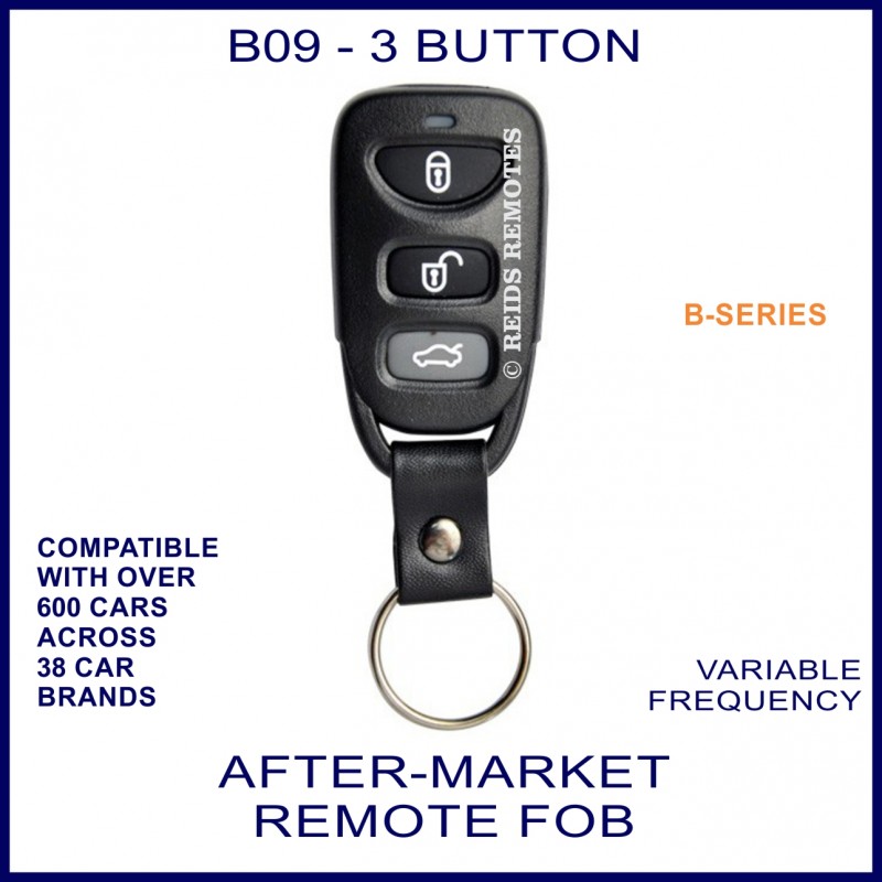Generic 3 Button Car Remote Control With Non