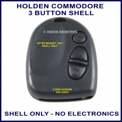 Holden Commodore VR to VZ 3 button remote key SHELL ONLY