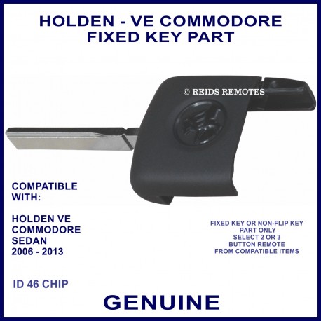 Holden VE Commodore 2006 - 2013 genuine fixed key part