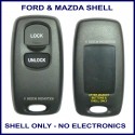 Mazda Visteon Models 2 button replacement SHELL ONLY