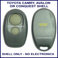 Toyota Camry Avalon Conquest 2 button remote replacement shell ONLY