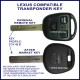 Lexus ES, GS, GX, IS, LS, LX & RX compatible car key with transponder cloning