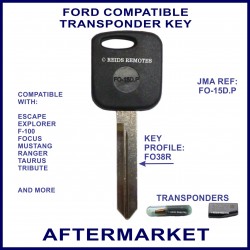 Ford Escape, Explorer, Focus, Tribute car key with transponder cloning & key cutting