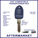 Fiat Cinquecento Coupe Punto key with transponder cloning & key cutting