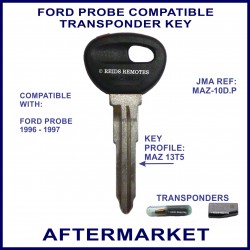 Ford Probe 1996-97 compatible car key cut & transponder cloned