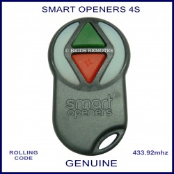 Smart Openers 4S - 4 button garage door remote control