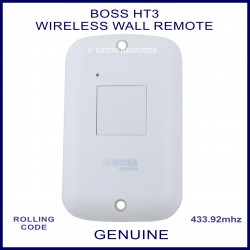 BOSS HT3 1 white button 433 MHz white wireless wall remote control