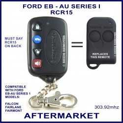 Ford Falcon Fairlane Fairmont EB-AU1 4 button after market slim remote control