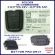 Holden VE Commodore 4 button flip or fixed blade remote key button pad replacement