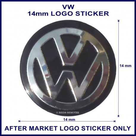 Vw Aufkleber Vw Emblem Vw Sticker 65 mm 70 mm in 2700 Gemeinde