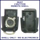 Seat 2 button flip key remote case section replacement