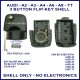 Audi A2 A3 A4 A6 A8 & TT - 3 button flip key shell - no electronics