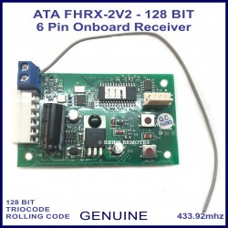 ATA FHRX-2V2 TrioCode 128 bit 2 channel 6 pin on board receiver 62995