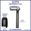 Hyundai emergency key blade for smart remote proximity key HY18