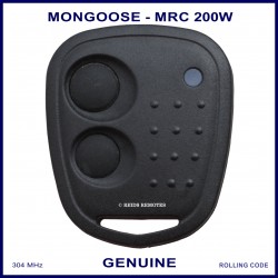 Mongoose MRC200W N4096 Z333 2 button car alarm remote control
