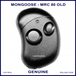 Mongoose MX750 Series 2 button car alarm remote control