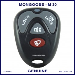 Mongoose MRC30 4 button car alarm remote control