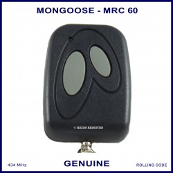 Mongoose M60 Series N4096 Z333 2 button car alarm remote control MRC60