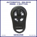 Auto Watch 204-301/8 R9006 SRD 1e  4 button black car alarm remote control