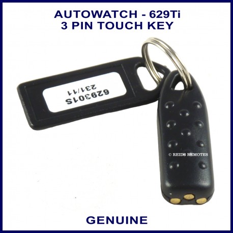 Auto watch 629 Ti Immobiliser touch key - 629-301 - 3 pin tag
