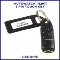 Auto watch 629 Ti Immobiliser touch key - 629-301 - 3 pin tag