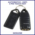 Auto watch 239Ti Immobiliser touch key - 3 pin 249-301